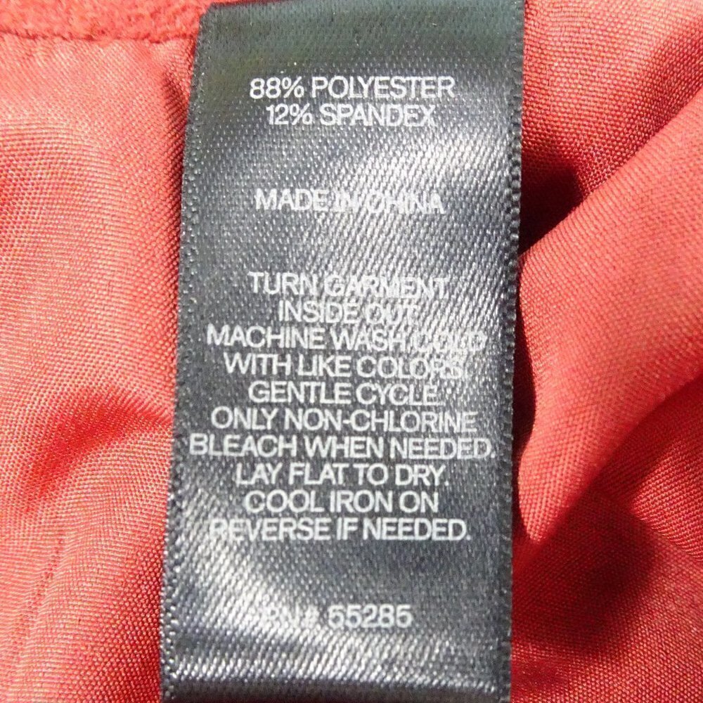 Express Rust Corduroy Type Skirt Size Zero 0 NEW - Picture 4 of 7